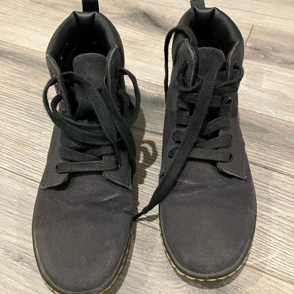 Black High-Top Dr Marten Sneakers